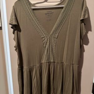 Torrid Women's Green Top